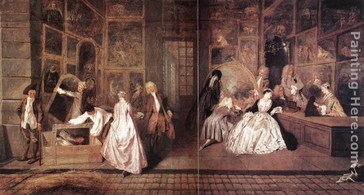 Jean-Antoine Watteau L'Enseigne de Gersaint